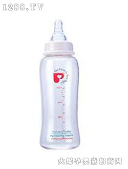 贝贝鸭实感葫芦形塑料奶瓶