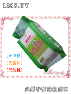 美婴堡婴儿口手湿巾