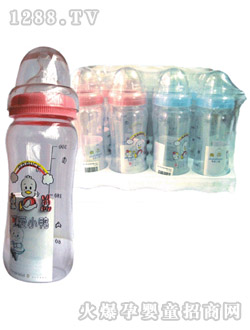 可愛(ài)小鴨大口徑仿真奶瓶300ml