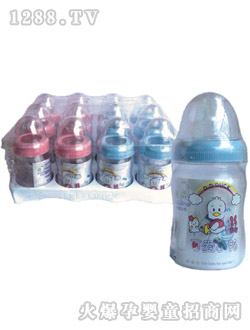 可愛(ài)小鴨大口徑仿真奶瓶180ml