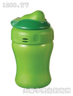 乐乐宝贝PP材料防漏吸管梦幻水壶水杯