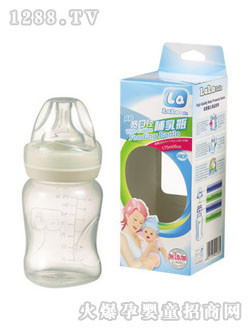 乐乐宝贝宽口径食品级PP奶瓶