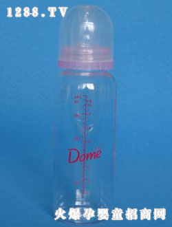 多米8oz标准口径圆形奶瓶