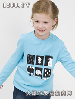 三点水冬季白色女外套|浙江三点水童装有限公