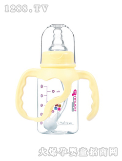 安心有柄自动母乳实感小直身奶瓶