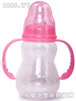 卓粤210ml标准口径葫芦形安全PP奶瓶