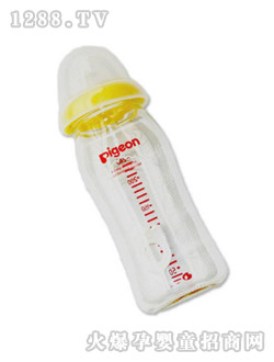 貝親母乳實(shí)感寬口徑玻璃奶瓶240ML