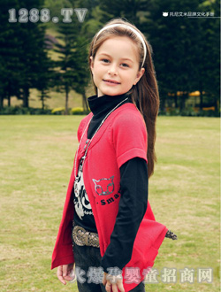 托尼艾米女童秋装套装