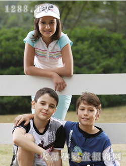 托尼艾米儿童夏装展示