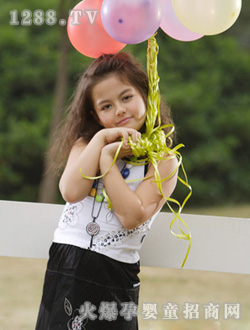 托尼艾米女童无袖夏装