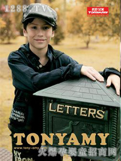 托尼艾米男童长袖秋装