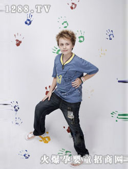 托尼艾米男童短袖套装