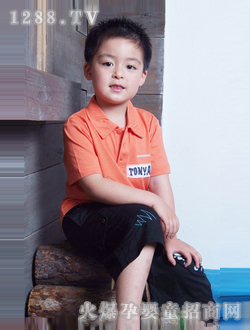 托尼艾米男童短袖套装