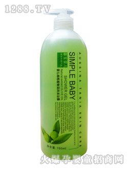 馨宝婴儿橄榄植物滋润沐浴露（家装）750ml