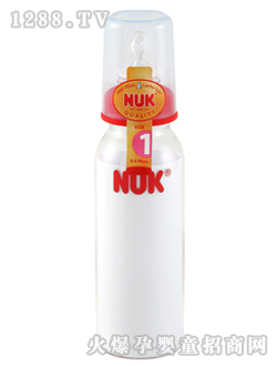 NUK250ml高强度PC清色奶瓶
