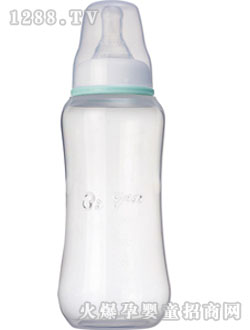 比亲高透明大圆弧奶瓶240ML