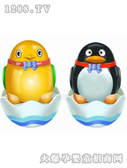 南国婴宝不倒翁塑胶玩具