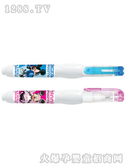 白雪钢珠头笔式修正液X-3015J