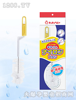 啾啾玻璃瓶用奶瓶尼龙刷