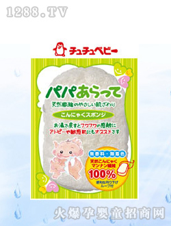 啾啾蒟蒻海綿塊