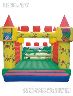 金色乐园充气玩具绿色花园