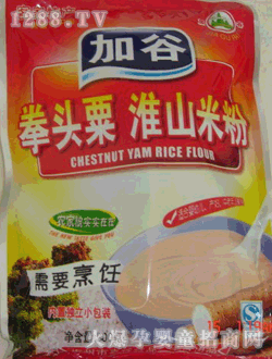 加谷拳头栗淮山米粉需要烹饪无糖