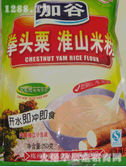 加谷拳头栗淮山米粉即食有糖型食用