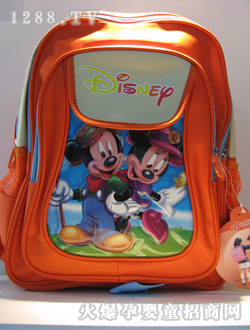 儿童王国红色米奇包