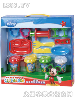 迪士尼米奇欢乐午餐彩泥