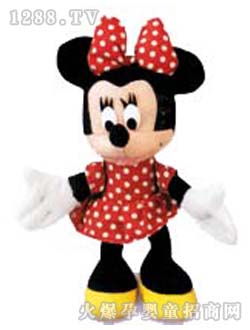 祺梦卡通毛绒玩具可爱米奇