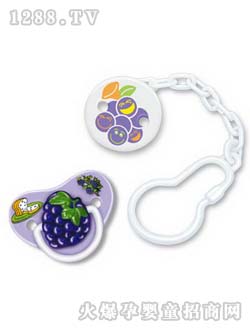 亲亲我葡萄挂扣安抚奶嘴