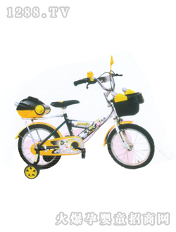 益良儿童自行车米奇图案