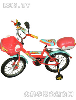 儿童 金猴/金猴红色儿童自行车