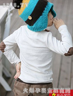 开心宝贝白色男童童装