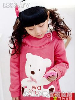 开心宝贝粉色童装