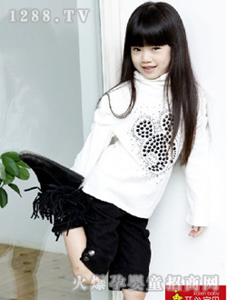 开心宝贝黑白色女装