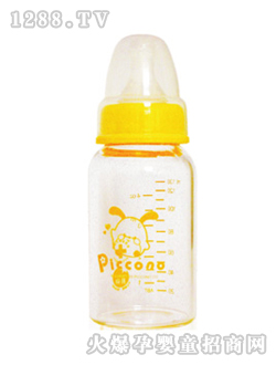 比卡诺晶钻厚玻璃奶瓶