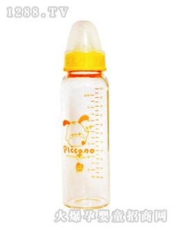 比卡诺晶钻厚玻璃奶瓶240ml