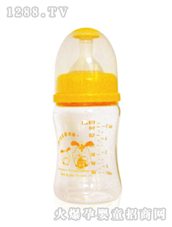 比卡诺宽口径晶钻玻璃奶瓶