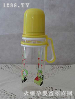 9安士直身转耳注吹奶瓶