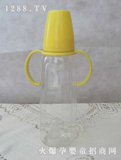 喜悦8安士方角双耳奶瓶