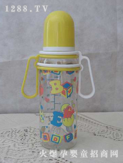 喜悦8安直身转耳奶瓶
