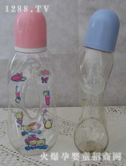 喜悦9安士弯穿奶瓶