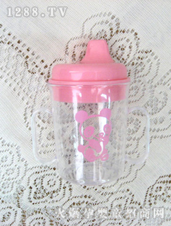 喜悦双耳透明学饮杯