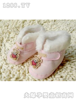 ��ɫ��ͯ��ůѥ