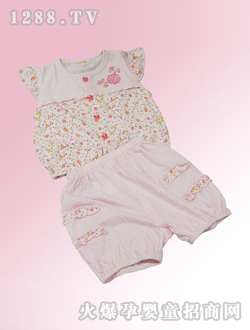 安婴宝粉红套装