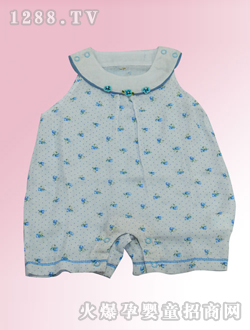 安婴宝蓝色婴儿装