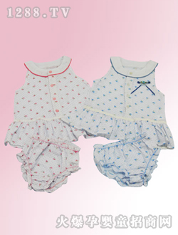 安婴宝女婴套裙