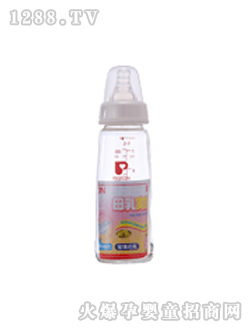 贝亲母乳实感玻璃奶瓶200ml