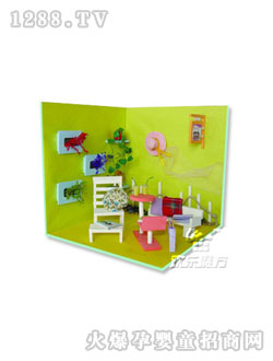 3D美丽后花园玩具